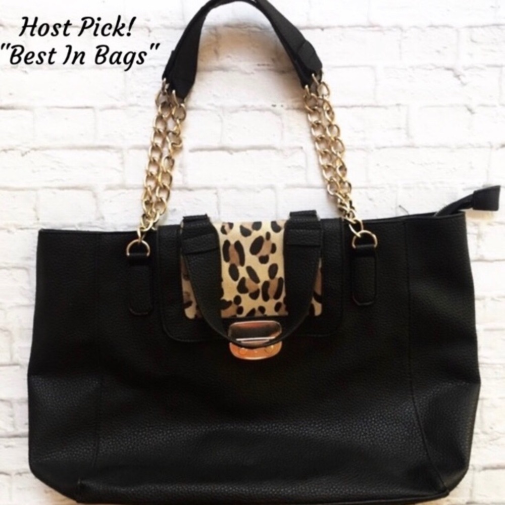 πHP!π Classic Black Chic Tote - Picture 1 of 4